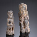Grønlandica, to fedtstensfigurer 2