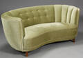 Dansk møbelproducent. Banansofa, 1940erne 