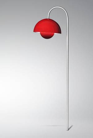 Verner Panton, Rød havelampe, Flowerpot garden