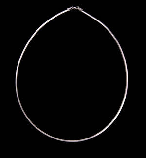 Collier i 18 k vitguld