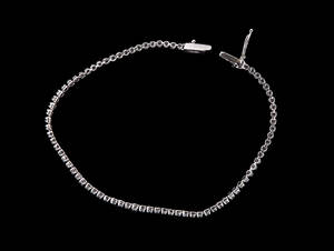 Armband 18 k vitguld diamanter