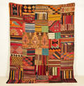 Persisk Patchwork kelim, 259x200 cm.