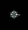 Ring i 18 k vitguld