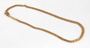 Panserhalskæde af 14 kt. guld