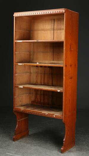 Martin Nyrop. Reol tegnet til Københavns Rådhus