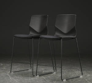 Christina Strand  Niels Hvass for Four Design. Par barstole 2