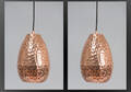 2 Pendler, model Mathilde, kobber, Ø 20 cm 2
