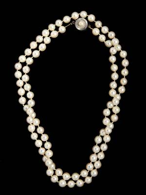 Collier odlade saltvattenspärlor