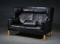 Børge Mogensen. Fritstående to-pers. Kupésofa, model 2192  