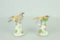 FIGURINER, 2 st, exotiska fåglar, Meissen