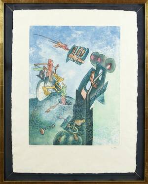 Roberto Matta färgetsning