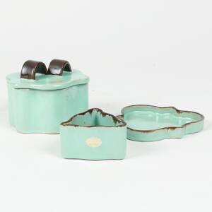 KERAMIK Upsala Ekeby 3 delar