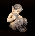 Royal Copenhagen. Faun med panfløjte, nr. 1736 