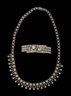 Collier clips i silver