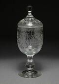 Pokal med lock 1800-tal