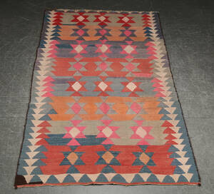 Persisk Kermanshah nomade-kelim, 285x156 cm.