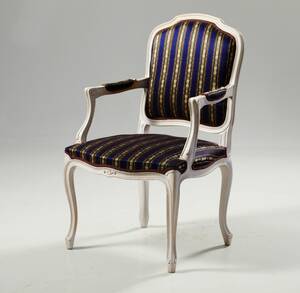 Karmstol i rokokostil