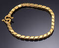 Vintage armbånd af 24 kt guld, ca. 45 gram