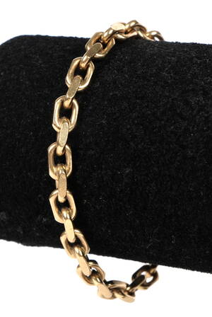 Armlænke Ankerkæde,  8 kt guld, Vægt 32 gram