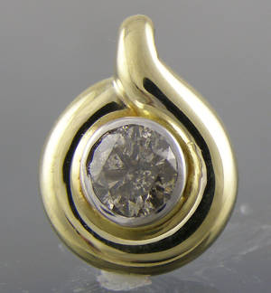 Brillant vedhæng ca. 1.35 ct.