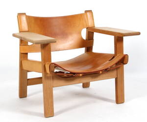 Børge Mogensen. Den spanske Stol, egetræ, model 2226
