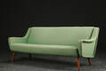 Tre-pers. sofa, teak, 1950erne