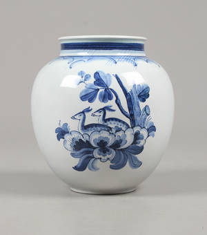 Aluminia - Tranquebar. Vase