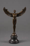 Bronzefigur forestillende Ikaros