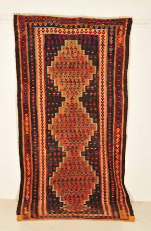 Persisk Harsin kelim, 290x130 cm.