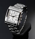 Les Cubeurs Geneve. Swiss Made chronograph herreur. Incl garantibevis samt opbevaringsæske.