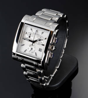Les Cubeurs Geneve. Swiss Made chronograph herreur. Incl garantibevis samt opbevaringsæske.