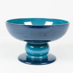 SKÅL PÅ FOT Upsala Ekeby Berit Ternell h15cm d24cm