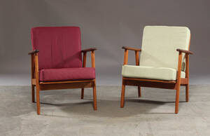 To lænestole dansk møbelproducent 2