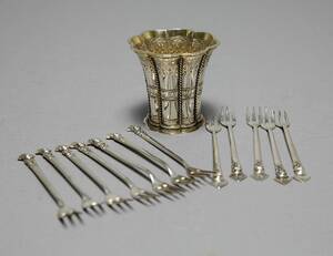 Magaretabägare sterlingsilver