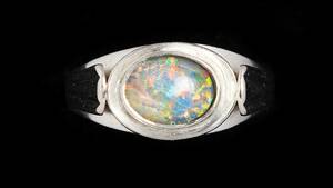 Ring i 18 k vitguld