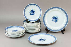 Kgl. Porcelæn  Aluminia. Tranquebar fade 19 Denne vare er sat til omsalg under nyt varenummer 4118091