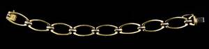 Armband i 18 k rödvitguld