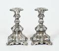 Ljusstakar, Barockstil, silver