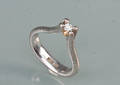 Diamantring ca. 0,10 ct.