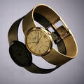 Longines. Vintage herreur i 18 kt. guld med champagnefarvet skive, 1970erne Denne vare er sat til omsalg under nyt varenummer 4701374