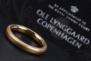 Ole Lynggaard. The Ring af 18 kt. satineret rødguld