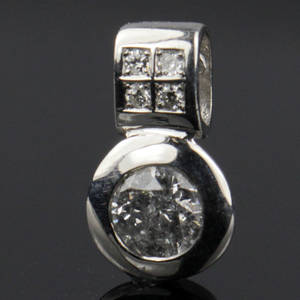 Brillant vedhæng ca. 0.80 ct.