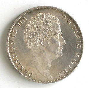 Danmark Christian 8, 1 Speciedaler 1845FF