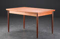 Spisebord med hollandsk udtræk, teak