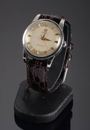 Vintage Omega Seamaster cross line, herrearmbåndsur