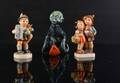 Troll Vicke Lindstrand samt 2 Hummel-figurer 3