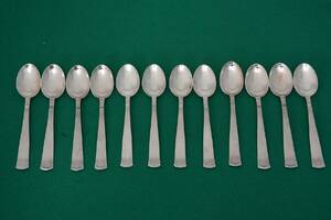 Silverskedar Rosenholm ca 189g