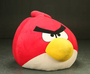 Angry Bird. Kæmpe tøjdyr.