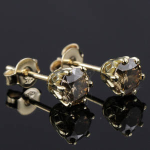 Par brillant ørestikker ca. 1.30 ct.