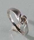Solitairering ca. 0,28 ct.